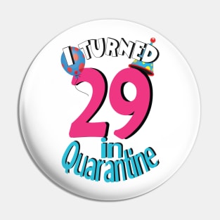 I turned 29 in quarantined Pin