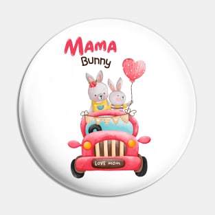 best mama bunny ever, love mom 2023 Pin