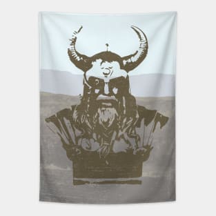 Odin vector art Tapestry