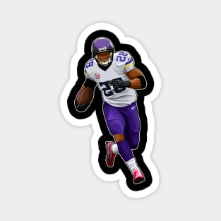 Adrian Peterson #28 Rushes Magnet