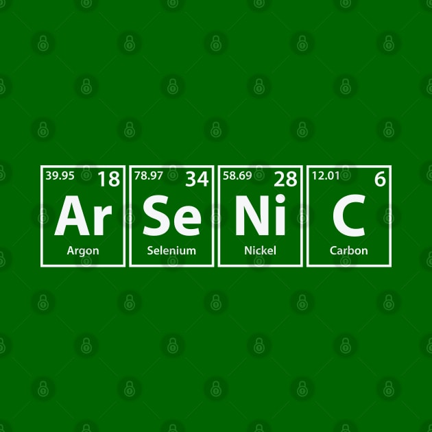 Arsenic (Ar-Se-Ni-C) Periodic Elements Spelling by cerebrands