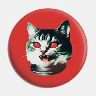 Cat devil Pin