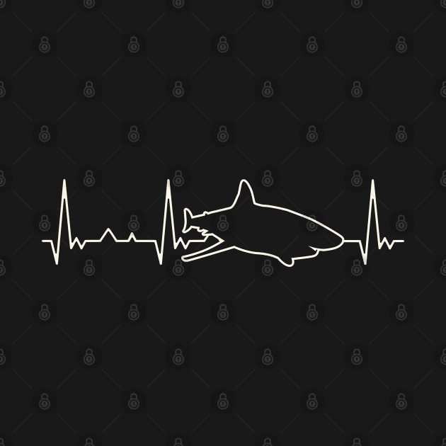 Great White Shark EKG Heart Beat by bridgewalker