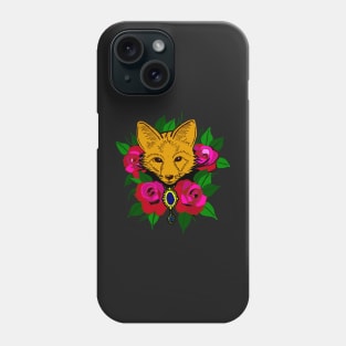 red fox Phone Case