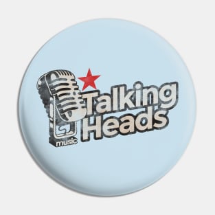 Talking Heads Vintage Pin