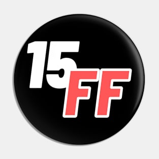 Black, White and Red, Game Term 15 ff and Typographic Pin