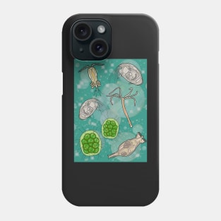 Freshwater Organisms Phone Case