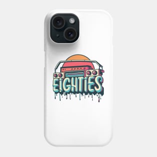 80s Eighties Throwback Vintage - Retro Eighties Girl Pop Culture Phone Case