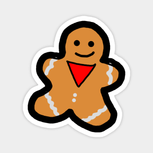 Gingerbread Merlin Magnet