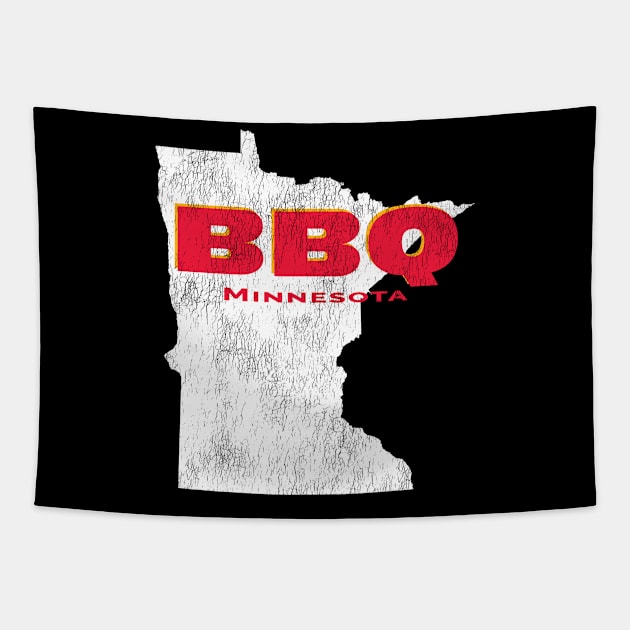 BBQ Minnesota, Get Your Grill On, Perfect BBQ, Sweet Home Barbeque Tapestry by Jas-Kei Designs