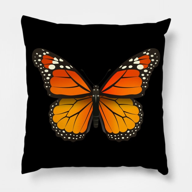 Butterfly Pillow by TambuStore