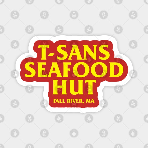 T-Sans Seafood Hut Magnet by Gimmickbydesign