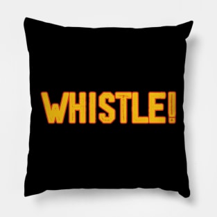 Vintage Whistle! Pillow