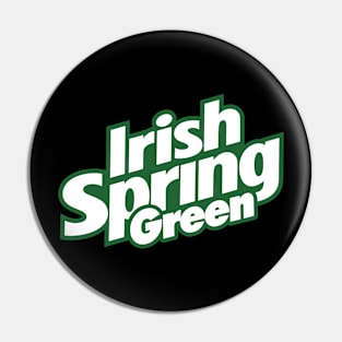 Irish Spring Green Pin