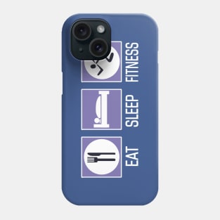 Eat Sleep Fitness Phone Case