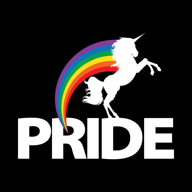 Awesome Pride Unicorn by Nonstop Shirts