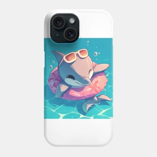 cute dolphin Phone Case