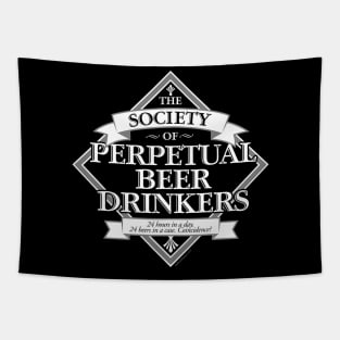 Society of Perpetual Beer Drinkers Tapestry