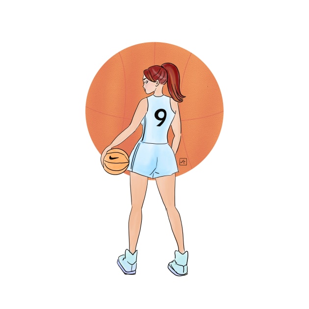 Basketball girl baller by nasia9toska