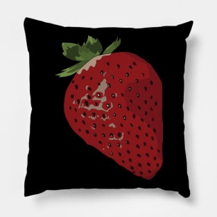 Food Vignette: Red Strawberry Pillow