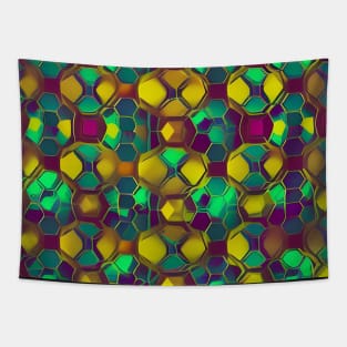 Stained Glass Pattern Tapestry