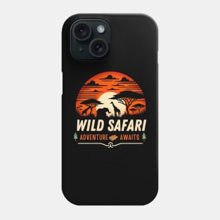 Safari Adventure Graphic Phone Case