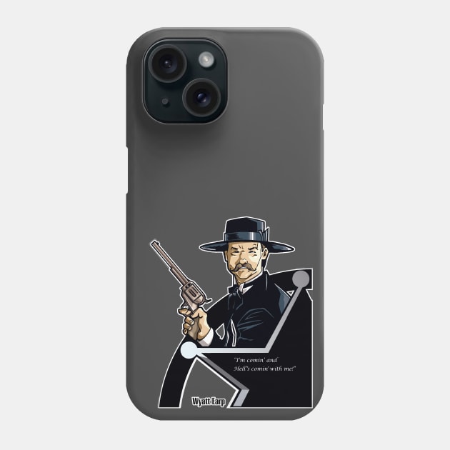 Wyatt Earp Phone Case by ActionNate