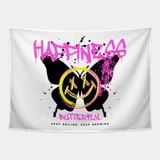 Happiness Butterfly Tapestry