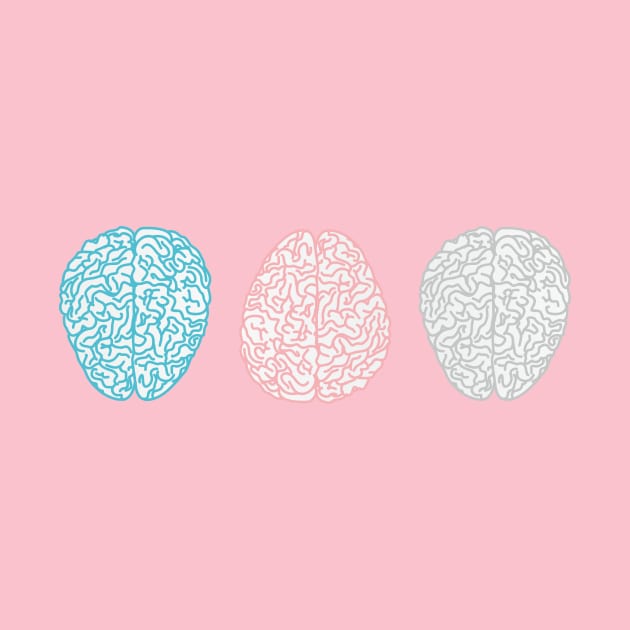 Pastel Brains by XOOXOO