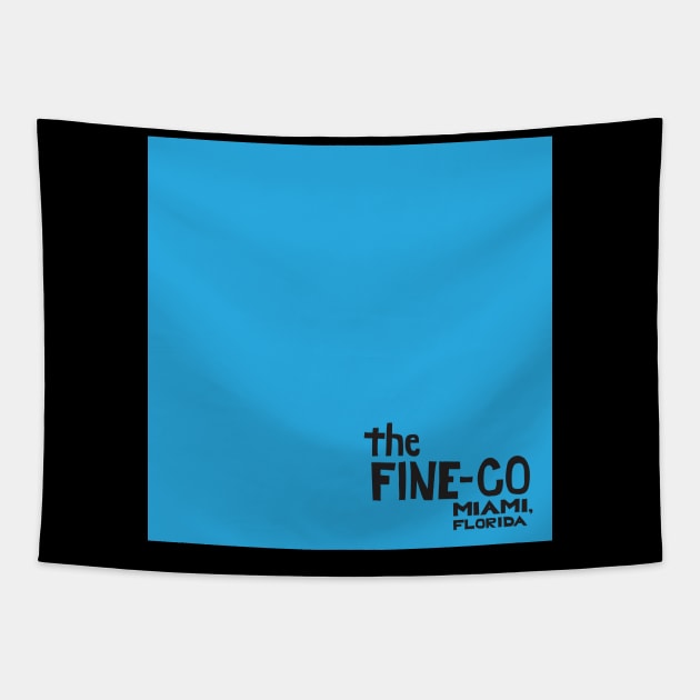 The Blue Fine-Co Tapestry by Fine-co