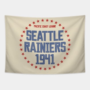 Defunct Seattle Rainiers Baseball 1941 Tapestry