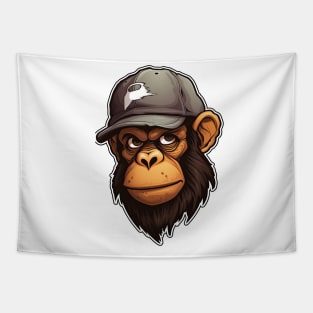 Chimp 4 Life Tapestry