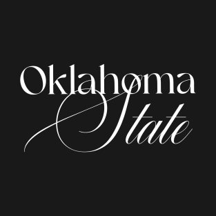 Oklahoma State word design T-Shirt