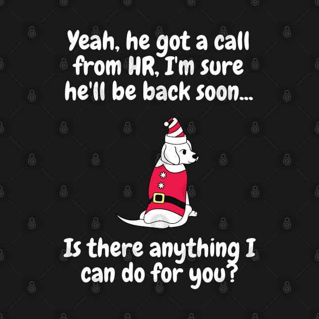 Santa went to HR by gmonpod11@gmail.com