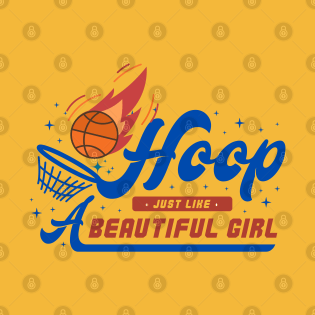 HOOP JUST LiKE A BEAUTIFUL GIRL by twitaadesign