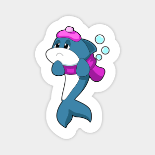 Dolphin Headache Magnet