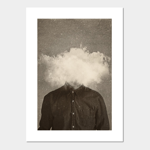 Head In The Clouds Pop Surrealism Posters And Art Prints Teepublic