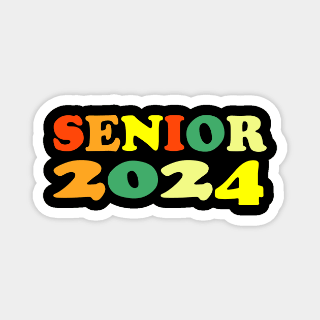 senior 2024 Magnet by UrbanCharm