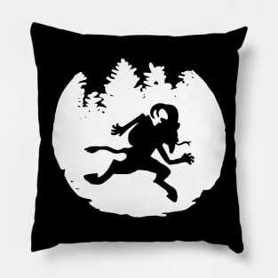 Krampus Spooky German Christmas Pillow