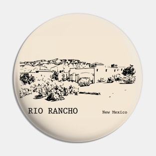 Rio Rancho New Mexico Pin