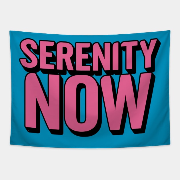 Serenity Now Tapestry by artnessbyjustinbrown