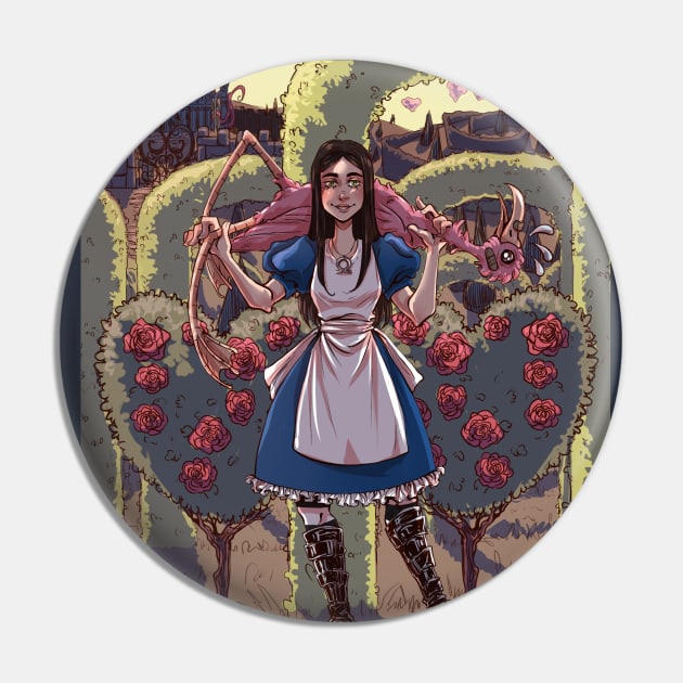 Alice Madness returns Pin by Mordred's Crown