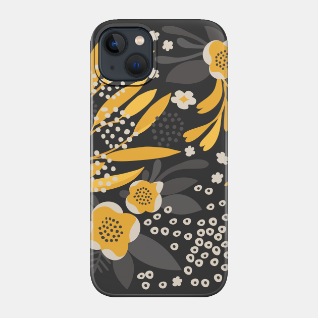 Yellow - Flower - Phone Case