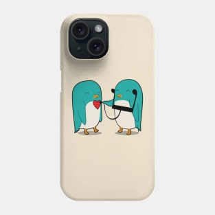 Cute Birdsong big heart Phone Case
