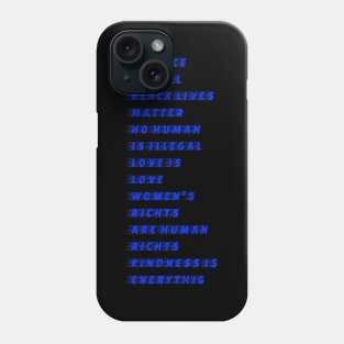 LGBTQ Bi Pride Stuff BLM Ally Transgender Equality Phone Case