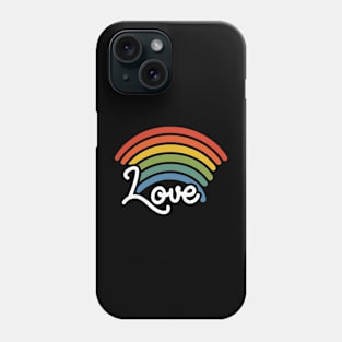 Love Rainbow Phone Case