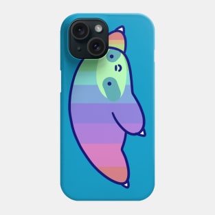 Pastel Rainbow Sloth Phone Case