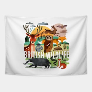 British Wildlife Tapestry