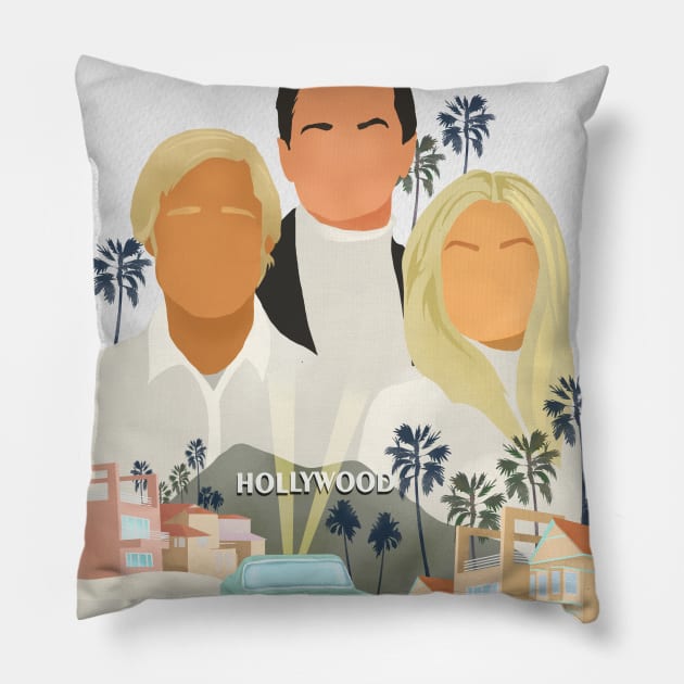 Once upon a time in Hollywood Pillow by Petras