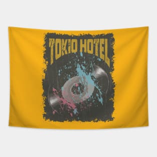 Tokio Hotel Vintage Vynil Tapestry